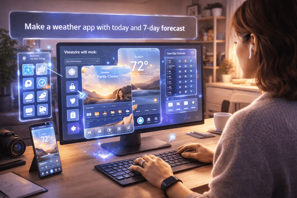 AI Tools That Turn Text into Full Apps Instantly New