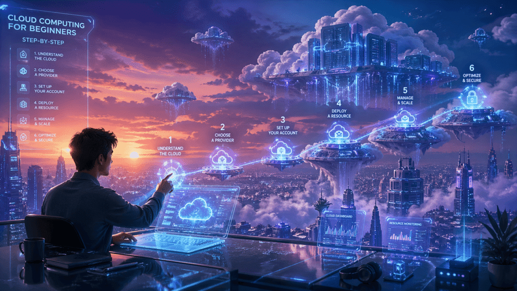 Cloud Computing For Beginners Step-By-Step Guide New