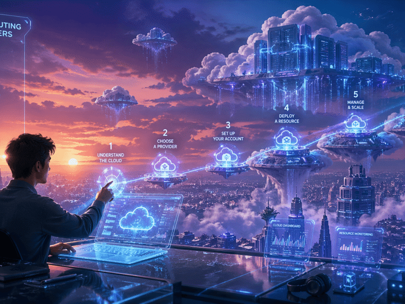 Cloud Computing For Beginners: Step-By-Step Guide