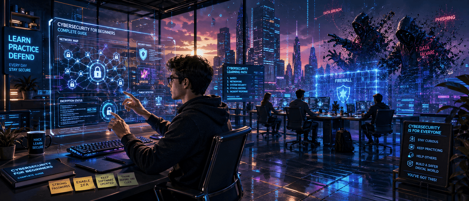 Read more about the article Cybersecurity for Beginners: Complete Guide